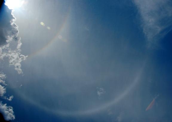 Parahelic Circle and Circular Halo